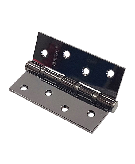 Универсальные врезные петли Петля универсальная PUERTO 100-4S 100*75*2,5 BN 